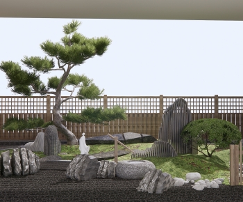 Japanese Style Courtyard/landscape-ID:296242954