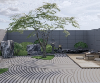 New Chinese Style Courtyard/landscape-ID:874300961