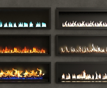Modern Electronic Fireplace-ID:637820016