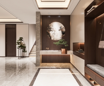 New Chinese Style Hallway-ID:582865951