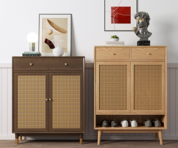 Nordic Style Shoe Cabinet-ID:998811963