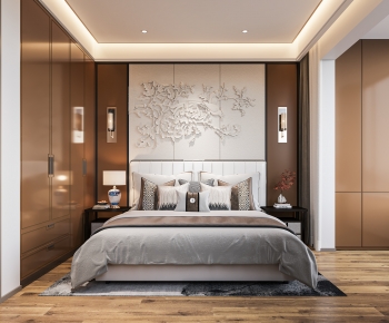 New Chinese Style Bedroom-ID:459248079