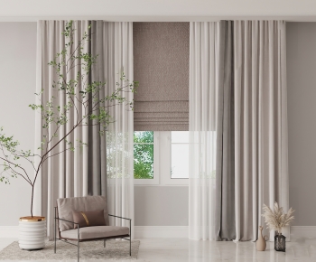 Modern The Curtain-ID:989658122
