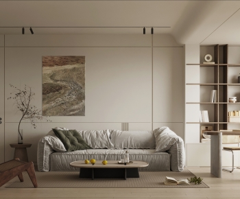 Wabi-sabi Style A Living Room-ID:326647044