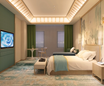 New Chinese Style Guest Room-ID:756222013