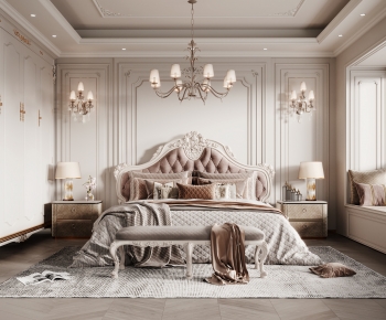 European Style Bedroom-ID:520205028