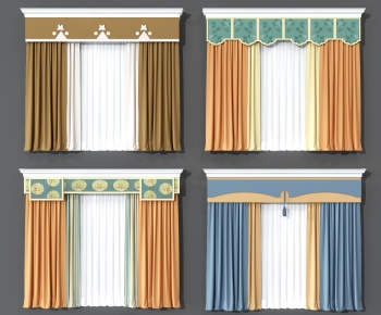 New Chinese Style The Curtain-ID:768346077
