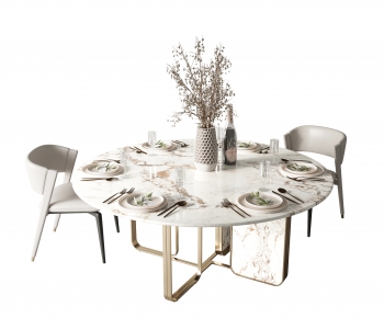 Modern Dining Table And Chairs-ID:526822098