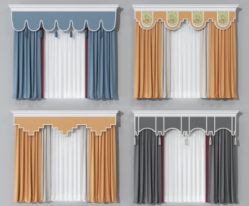 New Chinese Style The Curtain-ID:410175095