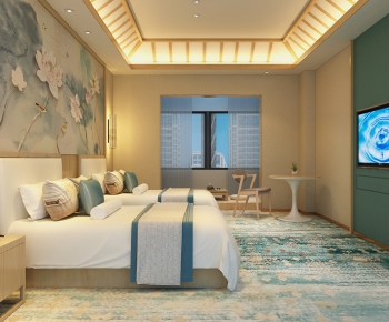New Chinese Style Guest Room-ID:582015993