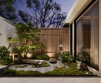 New Chinese Style Courtyard/landscape-ID:324307927