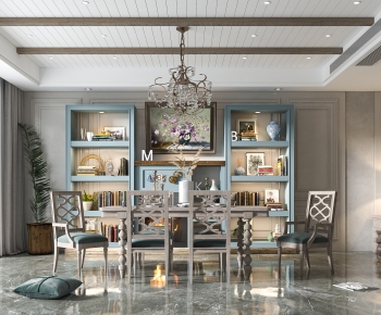 American Style Dining Room-ID:871620894