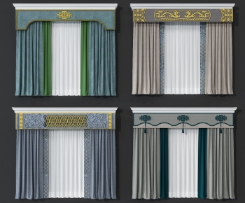 New Chinese Style The Curtain-ID:539031984