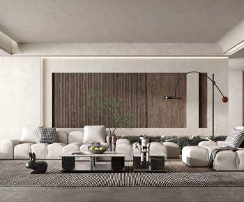 Wabi-sabi Style A Living Room-ID:544245962