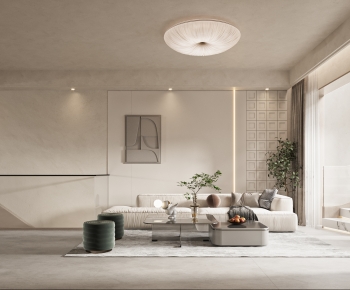 Wabi-sabi Style A Living Room-ID:367615945