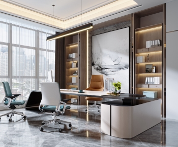Modern Manager's Office-ID:334639079