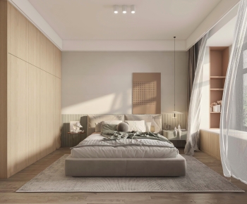Japanese Style Bedroom-ID:820736896