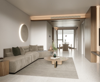 Wabi-sabi Style A Living Room-ID:329869995