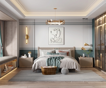 Nordic Style Bedroom-ID:677016021