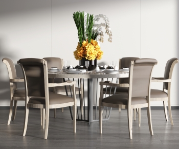 New Chinese Style Dining Table And Chairs-ID:336671112