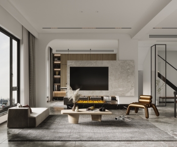 Modern A Living Room-ID:481057888