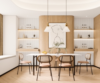 Nordic Style Dining Room-ID:819066057