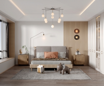 Nordic Style Bedroom-ID:697638992