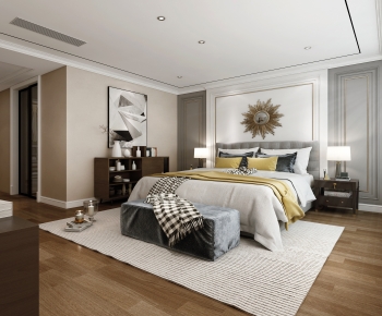 American Style Bedroom-ID:895492081