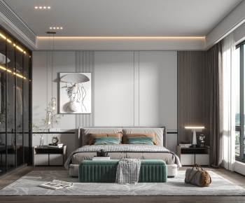 Modern Bedroom-ID:221220029