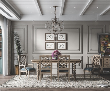 American Style Dining Room-ID:720196013