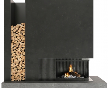 Modern Fireplace-ID:145390991