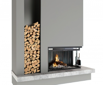 Modern Fireplace-ID:272898911
