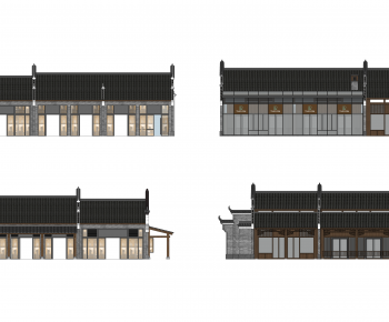 Chinese Style Building Appearance-ID:658190973