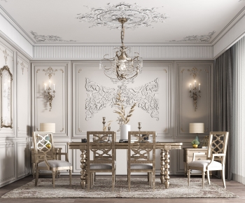 American Style Dining Room-ID:849289948