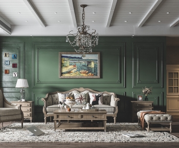 American Style A Living Room-ID:627705106