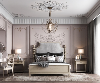 American Style French Style Bedroom-ID:999197019