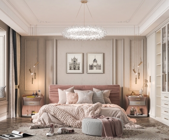 American Style French Style Bedroom-ID:318794018