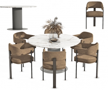 Modern Dining Table And Chairs-ID:443923005