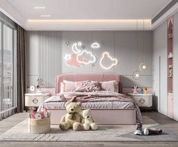 Modern Girl's Room Daughter's Room-ID:444710352