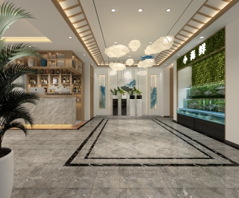 New Chinese Style Reception Room-ID:993608004