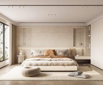 Wabi-sabi Style Bedroom-ID:168447026