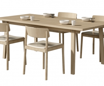 Modern Dining Table And Chairs-ID:166376118