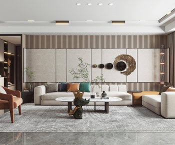 Modern A Living Room-ID:821070737