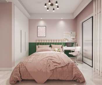 Nordic Style Girl's Room Daughter's Room-ID:260973936