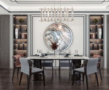 New Chinese Style Dining Room-ID:544945007