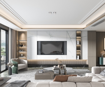 Modern A Living Room-ID:457153088