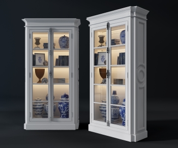 European Style Decorative Cabinet-ID:604789974