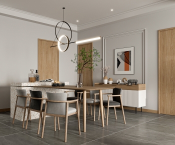 Nordic Style Dining Room-ID:121052988