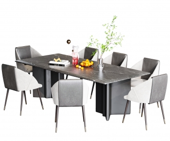 Modern Dining Table And Chairs-ID:576071027