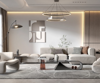 Modern A Living Room-ID:314219953